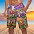 baratos Bermuda de Surf-Calções de banho masculinos com bolsos calções de banho de secagem rápida com forro de malha calções de praia à prova de água