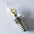 voordelige Ledlampkaarsen-2w led-kaarslampen 230 lm e12 c35 24 led-kralen smd 2835 warm wit wit