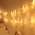 levne LED pásky-led řetězová světla květina víla optické vlákno 1,5 m 3 m věnec led lampa na stromeček patio ložnice opona domácí venkovní dovolená party svatební výzdoba osvětlení aa baterie