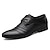 cheap Men&#039;s Slip-ons &amp; Loafers-Men&#039;s Loafers &amp; Slip-Ons Dress Shoes Leatherette Loafers Business Casual Wedding Daily PU Breathable Height Increasing Loafer Black thimble Black lacing Summer