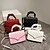 cheap Handbags-Women&#039;s Handbag PU Leather Daily Large Capacity Solid Color Black White Pink