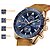 cheap Quartz Watches-Mens Quartz Watches Chronograph Analog Quartz Movement Stylish Sports Designer Wrist Watch 30M Waterproof Elegant Gift Watch for Men