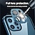 cheap iPhone Cases-Phone Case For iPhone 15 Pro Max Plus iPhone 14 Pro Max Plus 13 12 11 Mini X XR XS 8 7 Magnetic Adsorption Full Body Protective Double Sided Camera Lens Protector Solid Colored Tempered Glass Metal