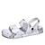cheap Men&#039;s Shoes-Men&#039;s Unisex Sandals Fashion Sandals Comfort Sandals Casual Beach Outdoor Daily EVA(ethylene-vinyl acetate copolymer) Breathable Black White Beige Color Block Summer Spring