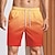 baratos calções de banho e calções de surf-Homens Bermuda de Surf Shorts de Natação Calção Justo de Natação Shorts de verão Com Cordão com forro de malha Cintura elástica Gradiente Estampas Abstratas Secagem Rápida Curto Feriado Praia