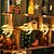 abordables Lumières de décoration du Ramadan-guirlande lumineuse élégante pour réception de mariage, ramadan, eid - 12 pièces lune&amp;amp;étoile, lampe rideau à LED de 2,5 m, mariage&amp;amp;décoration de fête, guirlande lumineuse en néon pour les