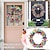 baratos Decorações de Páscoa-grinalda de borboleta páscoa decoração de primavera hotel restaurante porta tapeçaria