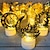 preiswerte Dekoration &amp; Nachtlicht-ramadan eid mubarak lichter dekorationen led kerzenlichter ramadan dekoration lampe für ramadan muslim islamische hilfe eid al-fitr party hause dekorationen