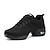 cheap Dance Sneakers-Women&#039;s Dance Sneakers Ballroom Dance Square Dance Party Collections Fashion Party / Evening Mesh Flat Heel Round Toe Lace-up Adults&#039; Black White