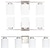 ieftine Lumini Vanity-aplice interioare moderne de interior dormitor sufragerie aplic metalic 220-240v