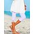 cheap Leggings-Women&#039;s Capri shorts White Blue Purple Fashion Casual Daily Calf-Length Tummy Control Plain S M L XL XXL