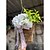 cheap Artificial Flowers-Spring Hydrangea Flower Basket Wreath Simulation Flower Rattan Basket Door Basket Door Hanging Decoration