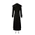 cheap Movie &amp; TV Theme Costumes-Wednesday Addams Addams family Wednesday Coat Cosplay Costume Women&#039;s Movie Cosplay Party Black Coat Polyester