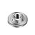 cheap Hand Tools-Hexagonal Pressure Plate Flange Nut Set For Angle Grinder 100 Disc Quick Change Locking Nut Quick Release Angle Grinder Accessories
