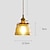 tanie Światła wiszące-lampa wisząca led lampa wyspowa 1-punktowa 12.5cm lampa wisząca ze szkła miedzianego led elegancki pojedynczy design oświetlenie wyspowe nowoczesny styl restauracja sklepy / kawiarnie oświetlenie