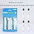 cheap Personal Protection-4 Pcs Replacement Toothbrush Heads Compatible With Oral B Braun Professional Electric Toothbrush Heads Brush Heads For Oral B Replacement Heads Refill Pro 500/1000/1500/3000/3757/5000/7000/7500/8000