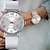 abordables Relojes de Cuarzo-Reloj de pulsera de cuarzo para mujer, reloj de pulsera analógico de lujo con diamantes ostentosos minimalistas, reloj de pulsera elegante con esfera de corazón y correa de malla para mujer