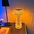 cheap Table Lamps-Multicolor Mushroom Lamp Modern Creative Jellyfish Touch Lamp Crystal Rechargeable Table Lamp Night Lights Mushroom RGB 16 Colors for Home Table Bedside Decor Lighting