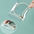 billiga Smyckesförvaring-smycken förvaringsbox öronproppar anti oxidation ring hand prydnad genomskinlig dammtät förvaringsväska halsband smycken bok förseglad väska