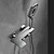 preiswerte Wasserfall-Badewannenarmatur zur Wandmontage mit Handbrausensprüher, LED-Display Wandwannenbrausegarnitur Messingventil Wasserfallauslauf, Einhandmischbatterie im Badezimmer, Handfüller-Duschsystem