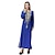 billige Arabisk muslim-Dame Kjoler Abaya Religiøs Saudi-arabisk Arabisk Muslim Ramadan Voksen Trikot / Heldraktskostymer