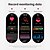 halpa Älykellot-696 S00T Älykello 1.45 inch Älykello Bluetooth Askelmittari Puhelumuistutus Sleep Tracker Yhteensopiva Android iOS Miehet Handsfree puhelut Viestimuistutus Kamera-ohjain IP 67 50 mm kellokotelo