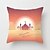 baratos Capa de almofada de férias-Capa de almofada ramadan kareem eid mubarak 1 peça capa de almofada quadrada decorativa macia fronha para quarto sala de estar sofá cadeira lavável na máquina