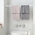 billige Gardintilbehør-hvid spændings gardinstang fjederstænger udvidelig gardinstang til badeværelse, køkken, vindue, skab, garderobe, bogreol justerbare gør-det-selv-projekter