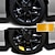 abordables Decoración y protección de la carrocería-Pegatinas de vinilo universales para llanta de rueda de coche, 6 uds., pegatinas reflectantes para cubo de rueda de carreras