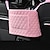 رخيصةأون منظمو السيارات-1 قطع حقيبة التخزين في منتصف المقعد جلد من أجل سيارة عالمي