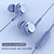 olcso Vezetékes fülhallgatók-S03 Vezetékes fülhallgató Fülben USB vezetékes Sztereó Térhangzás Beépített mikrofon mert Apple Samsung Huawei Xiaomi MI Fitnesz Mindennapokra Utazás Mobiltelefon az Office Business számára