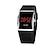 Недорогие Цифровые часы-Новые модные популярные корейские мужские и женские унисекс белые черные светодиодные цифровые спортивные наручные часы для отдыха