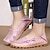 ieftine Pantofi Joși de Damă-Pentru femei Pantofi Flați Slip-On-uri Mărime Plus Size Pantofi desculți Pantofi moi În aer liber Zilnic Mers Culoare solidă Vară Toc Drept Vârf rotund Clasic Casual minimalism Plimbare Imitație