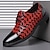Χαμηλού Κόστους Ανδρικά Oxfords-Ανδρικά Παπούτσια Οξφόρδη Παπούτσια Derby Δερμάτινα παπούτσια Φόρεμα Παπούτσια Φόρεμα Loafers Περπάτημα Δουλειά Κινεζικό στυλ Βρετανικό Χριστούγεννα Καθημερινά Δέρμα Συνθετικά Ζεστό Δαντέλα μέχρι πάνω