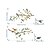 cheap Decoration Stickers-Twig Bird Wall Stickers Study Room / Bedroom Removable Vinyl Home Decoration Wall Decal 2pcs