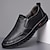 abordables Chaussures Sans Lacets &amp; Mocassins Homme-Homme Mocassins et Slip On Chaussures de confort Couture à la main Décontractées Extérieur du quotidien Microfibre Respirable Mocassins Noir Marron Printemps