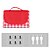 cheap Travel Bags-Outdoor Picnic Bag Thickened Aluminum Film Folding Picnic Basket Portable Bento Bag Camping Moisture-proof Picnic Mat