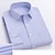 cheap Men&#039;s Dress Shirts-Men&#039;s Shirt Dress Shirt Light Blue Royal Blue Blue Long Sleeve Plain Turndown Spring &amp;  Fall Wedding Office &amp; Career Clothing Apparel Print