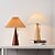 levne noční lampa-stolní lampa / světlo na čtení / noční lampičky vícestínové / led / ambientní lampy umělecké / tradiční / klasické do ložnice / obchodů / kaváren dřevo 85-265v červená