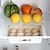 voordelige Eierbenodigdheden-hangende keuken organizer koelkast ei fruit opbergdoos lade type voedsel scherper keuken accessoires koelkast organisator plank