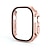 tanie Etui do smartwatchów-Etui na zegarek z osłoną ekranu Kompatybilny z Apple Watch Ultra 49mm / Series 8 7 41mm 45mm / Series 6 5 4 SE 40mm 44mm / Series 3 2 1 38mm 42mm Odporny na wstrząsy Twardy komputer Zobacz Okładka