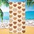 cheap Home Wear-Digital Heat Transfer Printing Cross-border Supply Microfiber Beach Towel Bath Towel Square Towel