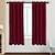 cheap Curtains &amp; Drapes-Blackout Curtain Drapes Farmhouse Grommet/Eyelet Curtain Panels For Living Room Bedroom Door Kitchen Balcony Window Treatments Thermal Insulated Room Darkening