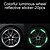 cheap Car Body Decoration &amp; Protection-20/40/60Pcs Colorful Car Wheel Hub Sticker Reflective Strips Self-adhesive Stickers Rim Tape For Car Motorcycle Wheels Universal Stickers