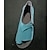 billige Sandaler til kvinder-Dame Sandaler Flade sandaler Ortopædiske sandaler knystsandaler Plus størrelse udendørs Daglig Ensfarvet Spænde Flade hæle Åben Tå Årgang Afslappet PU / Læder PU Spænde Blå Orange Brun