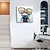 abordables Peintures animaux-Peinture à l&#039;huile Hang-peint Peint à la main Carré Abstrait Pop Art Moderne Toile roulée (sans cadre)
