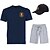 cheap Everyday Cosplay Anime Hoodies &amp; T-Shirts-Three Piece Printed T-Shirt Shorts Baseball Caps Co-ord Sets Wednesday Addams Nevermore Academy Graphic Outfits &amp; Matching For Men&#039;s Adults&#039; Casual Daily Running Gym Sports