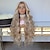cheap Human Hair Lace Front Wigs-Unprocessed Virgin Hair 13x4 Lace Front Wig Layered Haircut Brazilian Hair Wavy Blonde Multi-color Wig 130% 150% Density Highlighted / Balayage Hair Natural Hairline 100% Virgin  Pre-Plucked