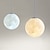 Недорогие Потолочные светильники с диммером-светодиодный подвесной светильник 15 см люстра с лунным светом спальня в скандинавском стиле планета шар кабинет и инструмент для ресторана лампа лунного света интернет знаменитости ins лампы