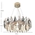 ieftine Candelabre-60cm pandantiv lanternă design candelabru cristal galvanizat